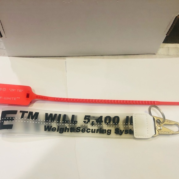 🎉HP🎉🔥Off White-AUTHENTIC-Unisex Lanyard Key Chains🔥 - Picture 6 of 16